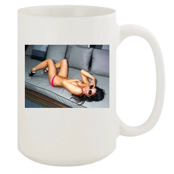 Olivia Munn 15oz White Mug