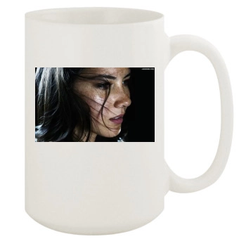 Olivia Munn 15oz White Mug