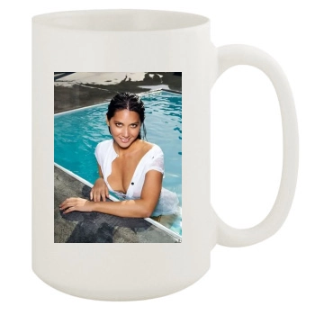 Olivia Munn 15oz White Mug