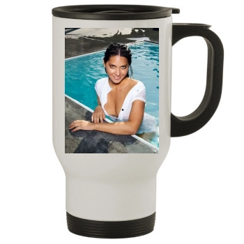 Olivia Munn Stainless Steel Travel Mug