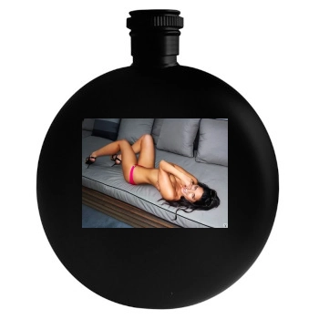 Olivia Munn Round Flask