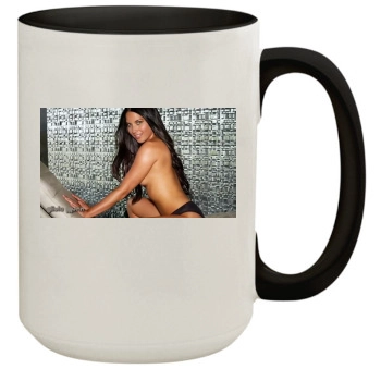 Olivia Munn 15oz Colored Inner & Handle Mug