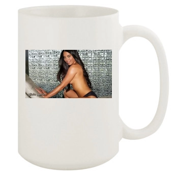 Olivia Munn 15oz White Mug