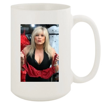 Samantha Fox 15oz White Mug