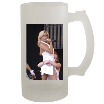 Samantha Fox 16oz Frosted Beer Stein