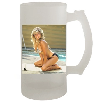 Samantha Fox 16oz Frosted Beer Stein