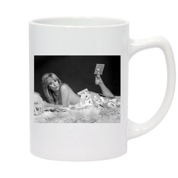 Samantha Fox 14oz White Statesman Mug