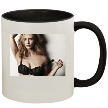 Sarah Michelle Gellar 11oz Colored Inner & Handle Mug