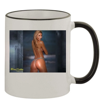 Stacy Keibler 11oz Colored Rim & Handle Mug