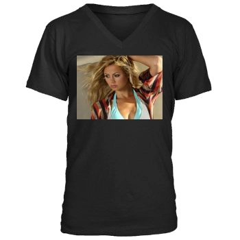 Stacy Keibler Men's V-Neck T-Shirt