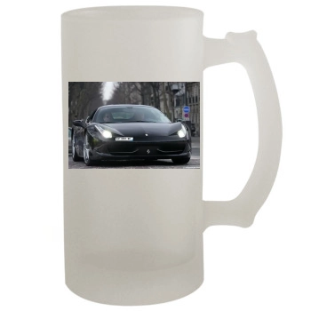 Ferrari 458 Italia 16oz Frosted Beer Stein