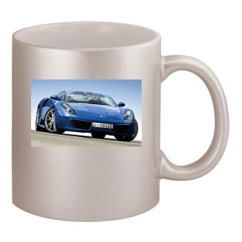 Ferrari 458 Italia 11oz Metallic Silver Mug