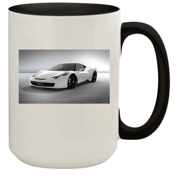 Ferrari 458 Italia 15oz Colored Inner & Handle Mug