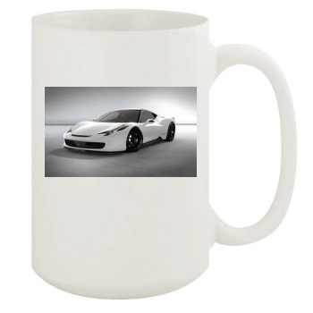 Ferrari 458 Italia 15oz White Mug