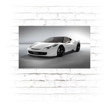 Ferrari 458 Italia Poster