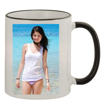 Selena Gomez 11oz Colored Rim & Handle Mug