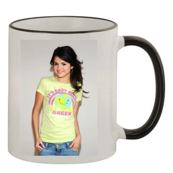 Selena Gomez 11oz Colored Rim & Handle Mug