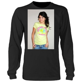 Selena Gomez Men's Heavy Long Sleeve TShirt