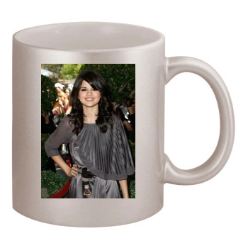 Selena Gomez 11oz Metallic Silver Mug