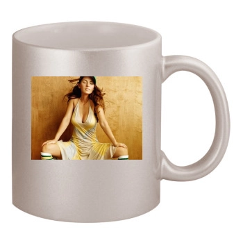 Shania Twain 11oz Metallic Silver Mug