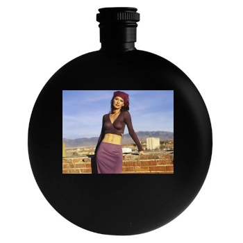 Shania Twain Round Flask