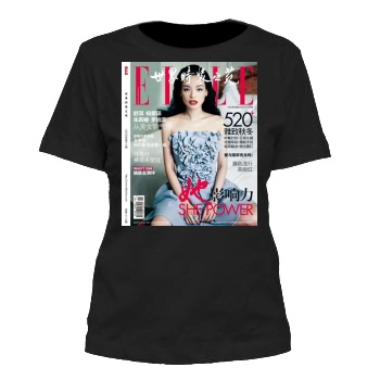 Shu Qi Women's Cut T-Shirt