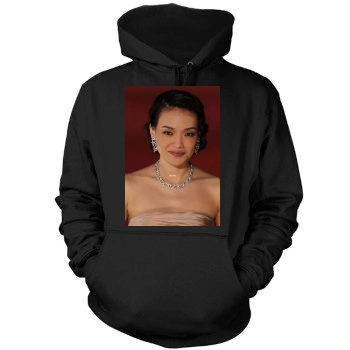 Shu Qi Mens Pullover Hoodie Sweatshirt