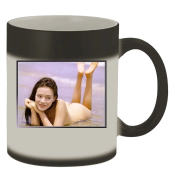 Shu Qi Color Changing Mug