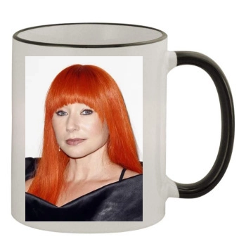 Tori Amos 11oz Colored Rim & Handle Mug