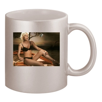 Ingrid Grudke 11oz Metallic Silver Mug