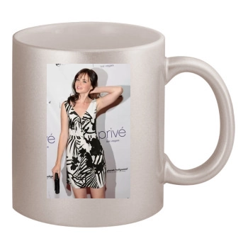 Alexis Bledel 11oz Metallic Silver Mug