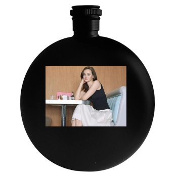 Alexis Bledel Round Flask