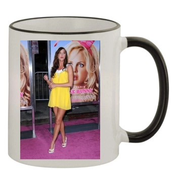 Arielle Kebbel 11oz Colored Rim & Handle Mug