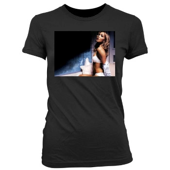 Arielle Kebbel Women's Junior Cut Crewneck T-Shirt