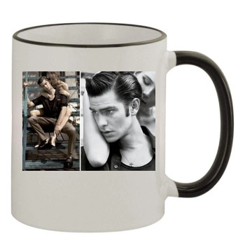 Andrew Garfield 11oz Colored Rim & Handle Mug