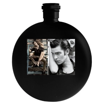 Andrew Garfield Round Flask