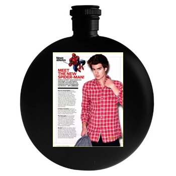 Andrew Garfield Round Flask