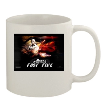 Fast Five 11oz White Mug