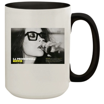 Olivia Wilde 15oz Colored Inner & Handle Mug