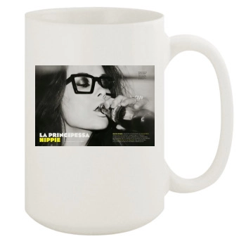 Olivia Wilde 15oz White Mug