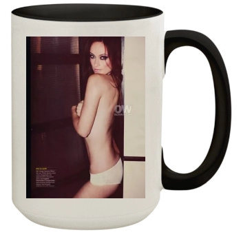 Olivia Wilde 15oz Colored Inner & Handle Mug