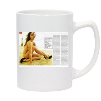 Olivia Wilde 14oz White Statesman Mug