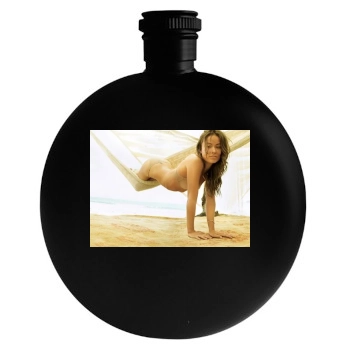 Olivia Wilde Round Flask