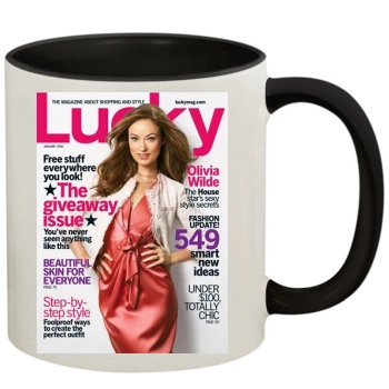 Olivia Wilde 11oz Colored Inner & Handle Mug