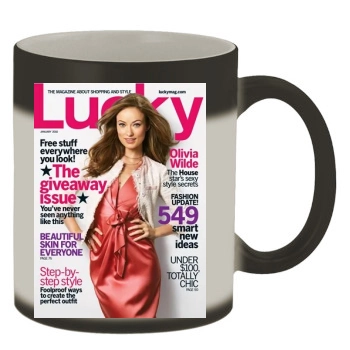 Olivia Wilde Color Changing Mug