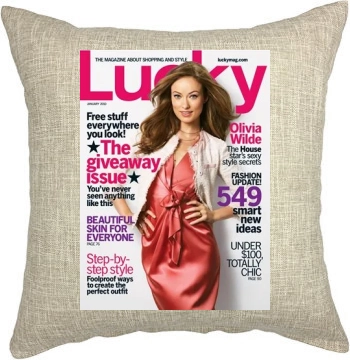 Olivia Wilde Pillow