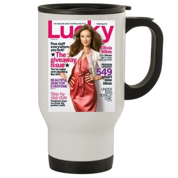 Olivia Wilde Stainless Steel Travel Mug