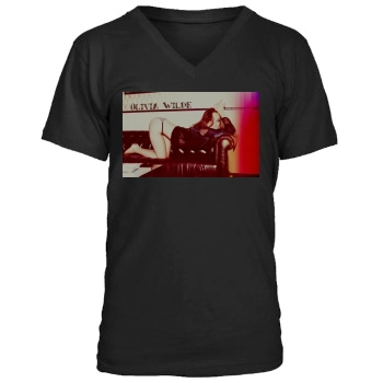 Olivia Wilde Men's V-Neck T-Shirt