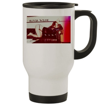 Olivia Wilde Stainless Steel Travel Mug