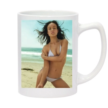 Olivia Wilde 14oz White Statesman Mug